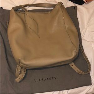 Tan Allsaints bag